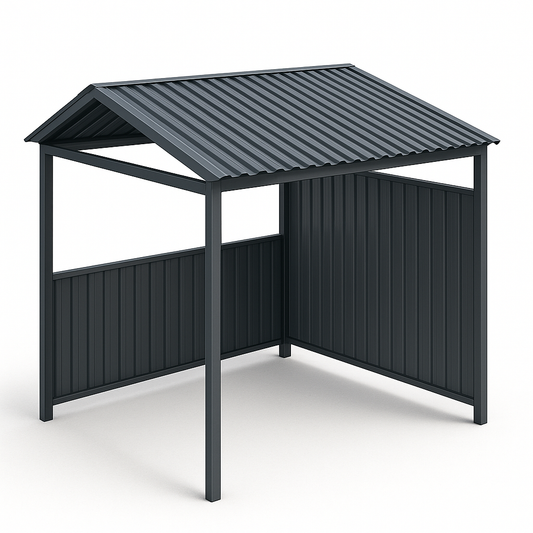 DIY Projekt: Metalna Nadstrešnica za Drva ili Bicikle