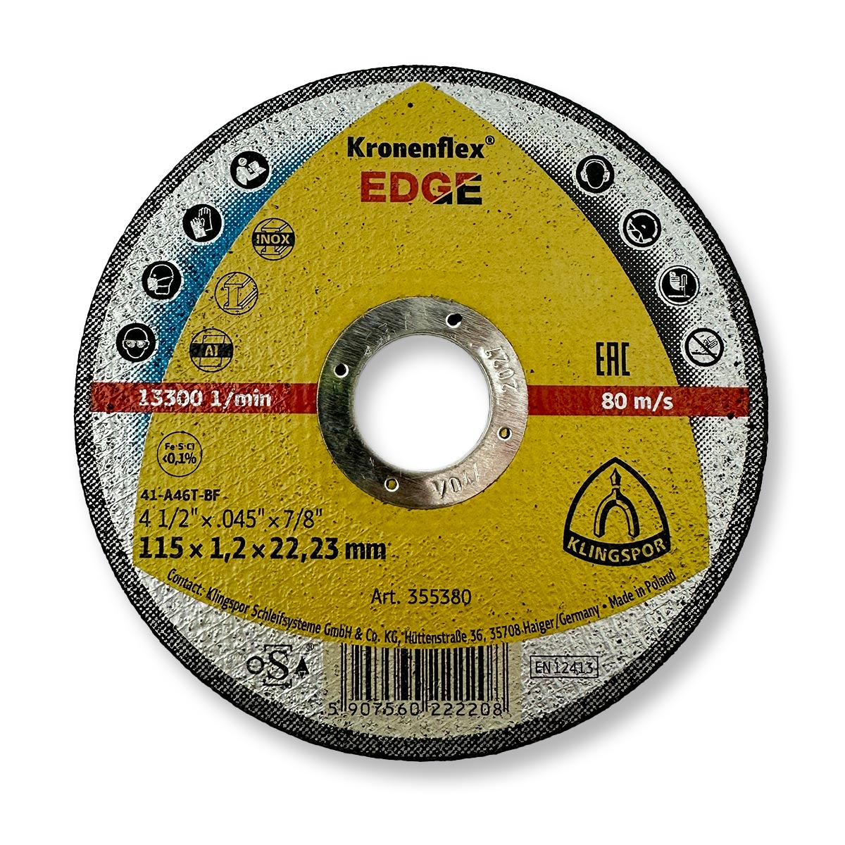 Klingspor Rezna ploča 115x1.2 EDGE