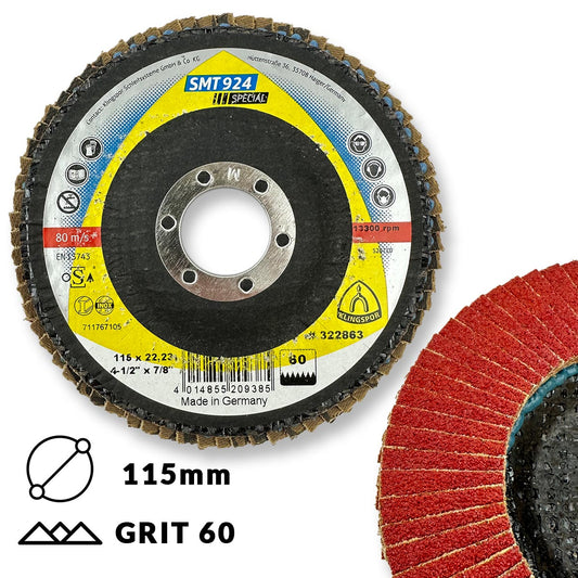 Klingspor Brusna ploča LBD 115mm GR60 SMT924 Ceramic