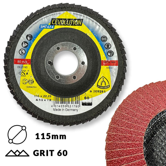 Klingspor Brusna ploča LBD 115mm SMT674 GR.60