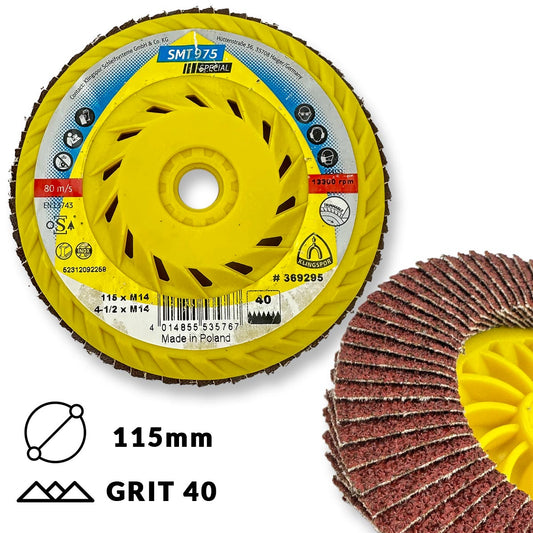 Klingspor Brusna ploča LBD 115mm SMT975 Gr.40