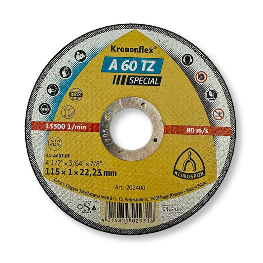 Klingspor Rezna ploča 115x1 A60TZ